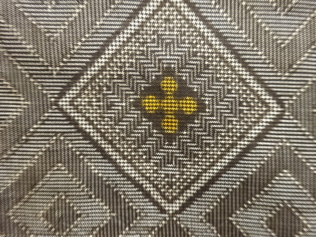 JAPANESE KIMONO / SILK / DORO OSHIMA TSUMUGI